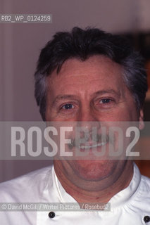 British chef, TV personalitiy, author Brian Turner photographed in March 1997.....Copyright©David McGill/Writer Pictures/Rosebud2