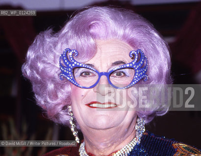 Australian comedian, TV personality, Housewife superstar, Dame Edna Everage, creation of Barry Humphries photographed in June 1997.....Copyright©David McGill/Writer Pictures/Rosebud2