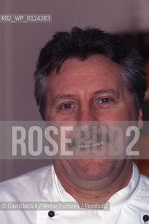 British chef, TV personalitiy, author Brian Turner photographed in March 1997.....Copyright©David McGill/Writer Pictures/Rosebud2
