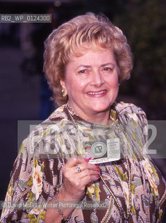 British author & brothel keeper Cynthia Payne photographed in November 1994....Copyright©David McGill/Writer Pictures/Rosebud2