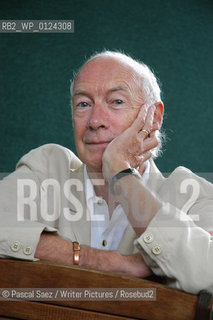 British poet and writer Roger McGough at the Edinburgh International Book Festival...Copyright©Pascal Saez/Writer Pictures/Rosebud2