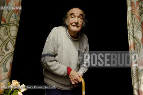 Tom McGrath the Grandfather of Scottish Theatre. Photographed at home in Kingskettle, Fife....Copyright©Phil Wilkinson/TSPL/Writer Pictures/Rosebud2