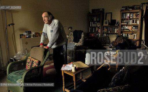 Tom McGrath the Grandfather of Scottish Theatre. Photographed at home in Kingskettle, Fife....Copyright©Phil Wilkinson/TSPL/Writer Pictures/Rosebud2