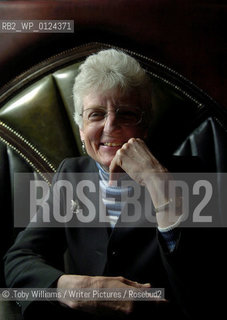Hazel McHaffie, British medical and fiction author, Edinburgh, Scotland, 10/05/2005..©.Toby Williams/Writer Pictures/Rosebud2