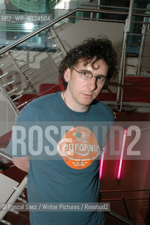 Edinburgh, UK - 9 June 2007 - British writer Mark McNay, author of first novel Fresh at the Debut Authors Festival 2007 held at the Traverse Theatre in Edinburgh...Copyright©Pascal Saez/Writer Pictures/Rosebud2