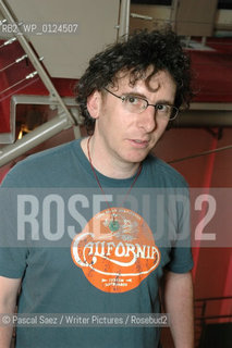 Edinburgh, UK - 9 June 2007 - British writer Mark McNay, author of first novel Fresh at the Debut Authors Festival 2007 held at the Traverse Theatre in Edinburgh...Copyright©Pascal Saez/Writer Pictures/Rosebud2