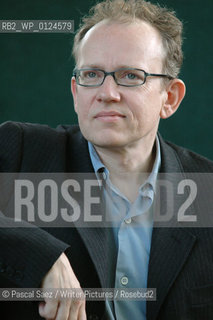 British writer James Meek at the Edinburgh International Book Festival...Copyright©Pascal Saez/Writer Pictures/Rosebud2