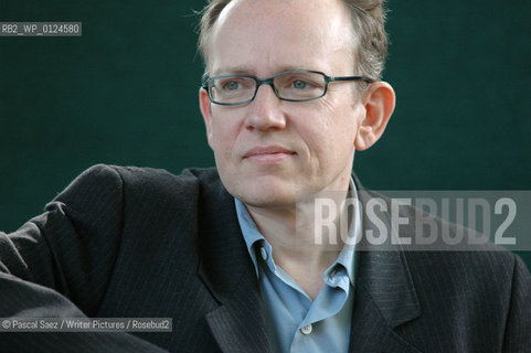 British writer James Meek at the Edinburgh International Book Festival...Copyright©Pascal Saez/Writer Pictures/Rosebud2