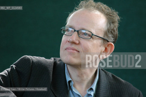 British writer James Meek at the Edinburgh International Book Festival...Copyright©Pascal Saez/Writer Pictures/Rosebud2