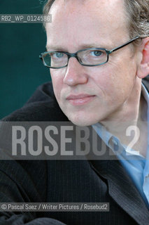 British writer James Meek at the Edinburgh International Book Festival...Copyright©Pascal Saez/Writer Pictures/Rosebud2