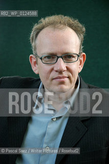 British writer James Meek at the Edinburgh International Book Festival...Copyright©Pascal Saez/Writer Pictures/Rosebud2
