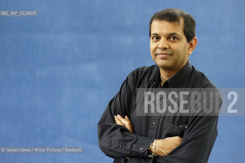 Suketu Mehta, writer, at the 2010 Edinburgh International Book Festival, August 23, 2010..©.Geraint Lewis/Writer Pictures/Rosebud2