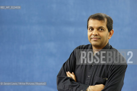 Suketu Mehta, writer, at the 2010 Edinburgh International Book Festival, August 23, 2010..©.Geraint Lewis/Writer Pictures/Rosebud2