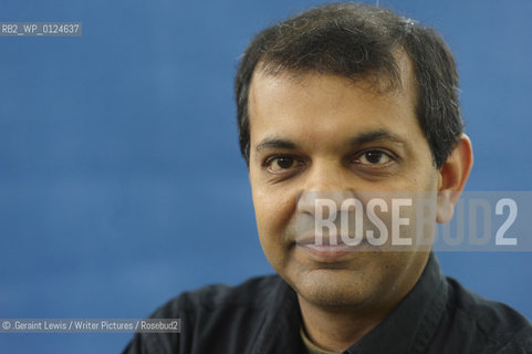 Suketu Mehta, writer, at the 2010 Edinburgh International Book Festival, August 23, 2010..©.Geraint Lewis/Writer Pictures/Rosebud2