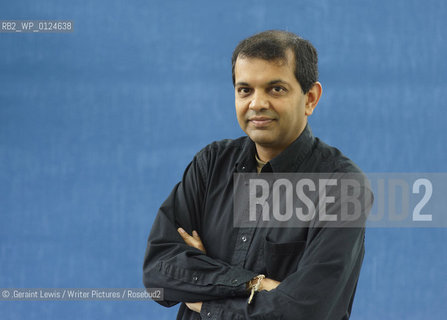 Suketu Mehta, writer, at the 2010 Edinburgh International Book Festival, August 23, 2010..©.Geraint Lewis/Writer Pictures/Rosebud2