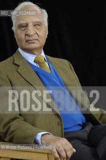 Ved Mehta,Indian born and blind since birth writer.CREDIT Geraint Lewis
©Writer Pictures/Rosebud2