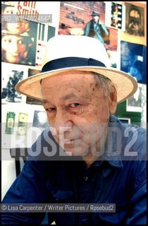 Jonas Mekas, Lithuanian Film director at the Anthology Film Archives Centre, New York City..copyright©Lisa Carpenter/Writer Pictures/Rosebud2