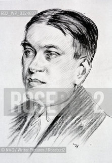 Henry Louis Mencken (1880-1956).American philologist, editor, satirist, critic, journalist..copyright©NMG/Writer Pictures/Rosebud2