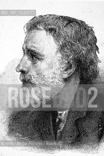 George Meredith (1828-1909).English Novelist..copyright©NMG/Writer Pictures/Rosebud2