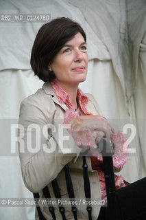American writer Claire Messud, author of The Emperors Children at the Edinburgh International Book Festival...Copyright©Pascal Saez/Writer Pictures/Rosebud2