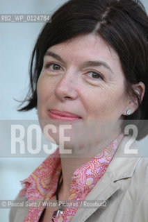 American writer Claire Messud, author of The Emperors Children at the Edinburgh International Book Festival...Copyright©Pascal Saez/Writer Pictures/Rosebud2