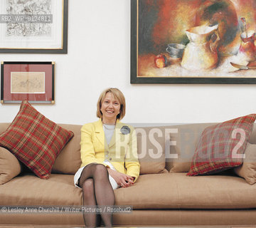 Catherine Meyer photographed in her South Kensington home.Author of  They are my children too ..copyright©Lesley Anne Churchill/Writer Pictures/Rosebud2