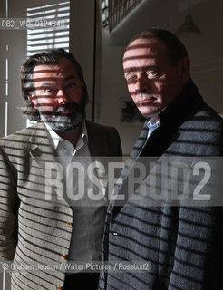 John Lloyd and John Mitchinson (beard) co authors..Copyright©Graham Jepson/Writer Pictures/Rosebud2