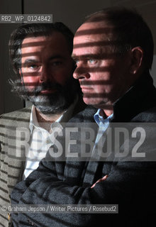 John Lloyd and John Mitchinson (beard) co authors..Copyright©Graham Jepson/Writer Pictures/Rosebud2