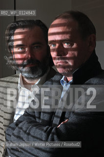 John Lloyd and John Mitchinson (beard) co authors..Copyright©Graham Jepson/Writer Pictures/Rosebud2