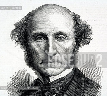 John Stuart Mill (1806-73).English philosopher and political economist..copyright©NMG/Writer Pictures/Rosebud2