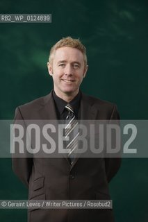 Mark Millar, Graphic Novel writer author and writer of the comics Kick-Ass and Wanted 2 at The Edinburgh International Book Festival 2009..copyright©Geraint Lewis/Writer Pictures/Rosebud2