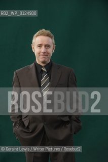 Mark Millar, Graphic Novel writer author and writer of the comics Kick-Ass and Wanted 2 at The Edinburgh International Book Festival 2009..copyright©Geraint Lewis/Writer Pictures/Rosebud2