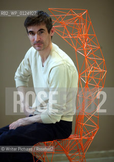 Andrerw Miller,novelist and winner of Impac prize.Wrote The Optomists,where a photographer returns to an African massacre. C©Writer Pictures/Rosebud2