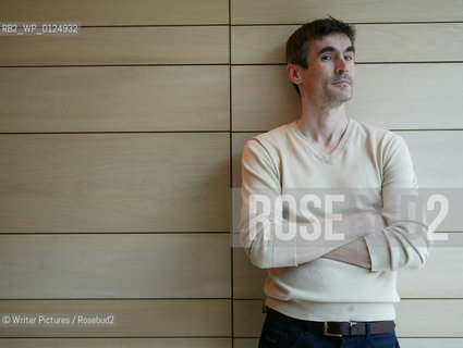 Andrerw Miller,novelist and winner of Impac prize.Wrote The Optomists,where a photographer returns to an African massacre. C©Writer Pictures/Rosebud2