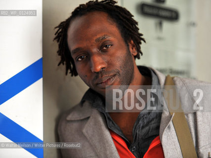 Kei Miller, pictured at the launch of the 2010 festival at St. Andrews..copyright©Walter Neilson/Writer Pictures/Rosebud2