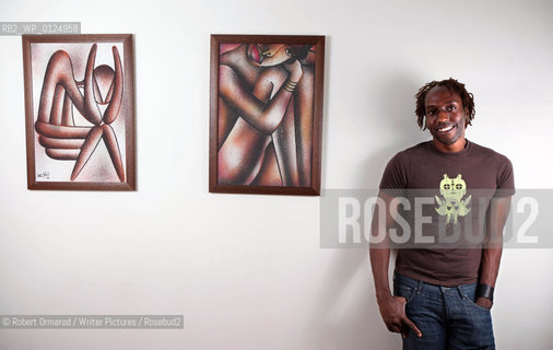 Kei Miller, Jamaican poet, fiction writer, anthologist and occasional journalist...copyright©Robert Ormerod/Writer Pictures/Rosebud2