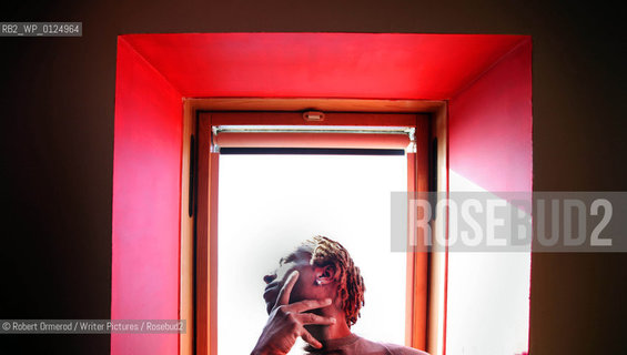 Kei Miller, Jamaican poet, fiction writer, anthologist and occasional journalist...copyright©Robert Ormerod/Writer Pictures/Rosebud2