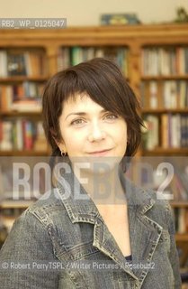 Denise Mina, author, in her Glasgow flat. .copyright©Robert PerryTSPL/Writer Pictures/Rosebud2