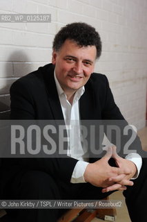 Launch of computer game: Dr Who, The Adventure Games  at Gavinburn Primary Primary School Old  Kilpatrick. Chief writer, Steven Moffat.. ..Copyright©John Kirkby/TSPL/Writer Pictures/Rosebud2