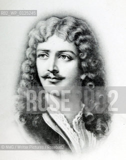 Jean Baptiste Poquelin Moliere (1622-72).French poet..Copyright©NMG/Writer Pictures/Rosebud2