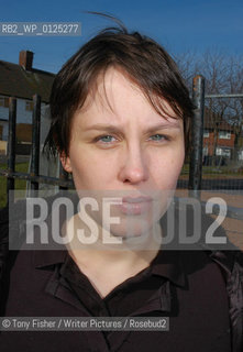 Debut Author Nicola Monaghan pictured on the Broxtove Estate in her home town of Nottingham. Her first novel The Killing Jar is inspired by the characters who lived around her as she grew up on estates like this one...Copyright©Tony Fisher/Writer Pictures/Rosebud2