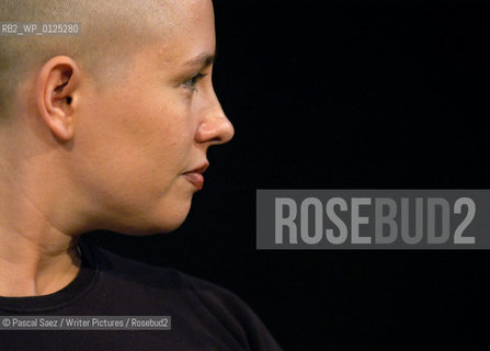 British writer Nicola Monaghan, author of The Killing Jar...The Debut Author festival at the Traverse theatre in Edinburgh....Copyright©Pascal Saez/Writer Pictures/Rosebud2