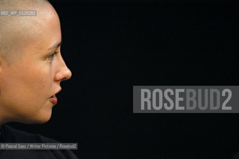 British writer Nicola Monaghan, author of The Killing Jar...The Debut Author festival at the Traverse theatre in Edinburgh....Copyright©Pascal Saez/Writer Pictures/Rosebud2