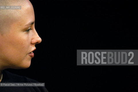 British writer Nicola Monaghan, author of The Killing Jar...The Debut Author festival at the Traverse theatre in Edinburgh....Copyright©Pascal Saez/Writer Pictures/Rosebud2