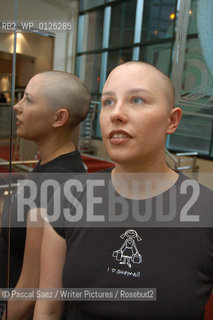 British writer Nicola Monaghan, author of The Killing Jar...The Debut Author festival at the Traverse theatre in Edinburgh....Copyright©Pascal Saez/Writer Pictures/Rosebud2
