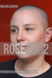 British writer Nicola Monaghan, author of The Killing Jar...The Debut Author festival at the Traverse theatre in Edinburgh....Copyright©Pascal Saez/Writer Pictures/Rosebud2