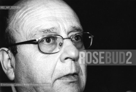 Manuel Vasquez Montalban at Romes International Literature Festival..Copyright©Antionetta Lunesu/Writer Pictures/Rosebud2