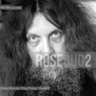 Alan Moore, Comic writer who wrote V is for Vendetta..copyright©Jose Villarrubia/Writer Pictures/Rosebud2