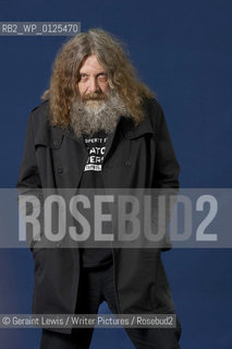 Alan Moore (aka Curt Vile, Venus Lounge, Jill de Ray, Sherlock Blue and Translucia Baboon), British comic book writer, at the 2010 Edinburgh International Book Festival, August 24, 2010...Copyright©Geraint Lewis/Writer Pictures/Rosebud2