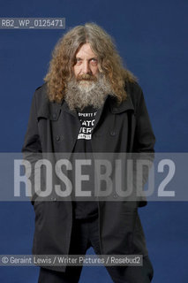 Alan Moore (aka Curt Vile, Venus Lounge, Jill de Ray, Sherlock Blue and Translucia Baboon), British comic book writer, at the 2010 Edinburgh International Book Festival, August 24, 2010...Copyright©Geraint Lewis/Writer Pictures/Rosebud2